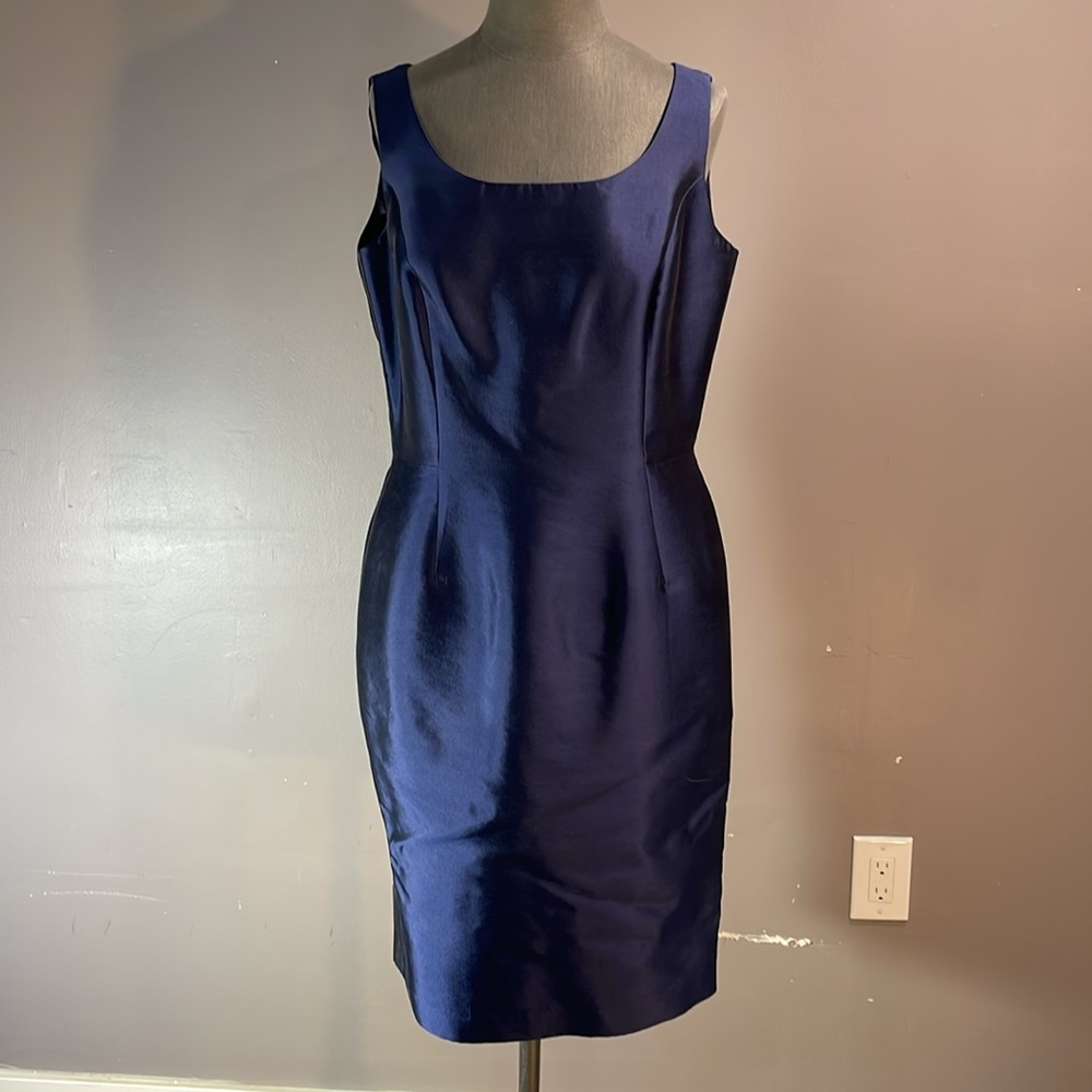 Designer Frascara blazer and sheath dress set.  Wool and silk size 12 - quality
